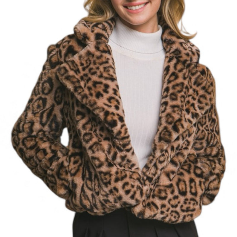 Wild Nights Faux Fur Jacket