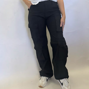 With You Cargo Pants Black