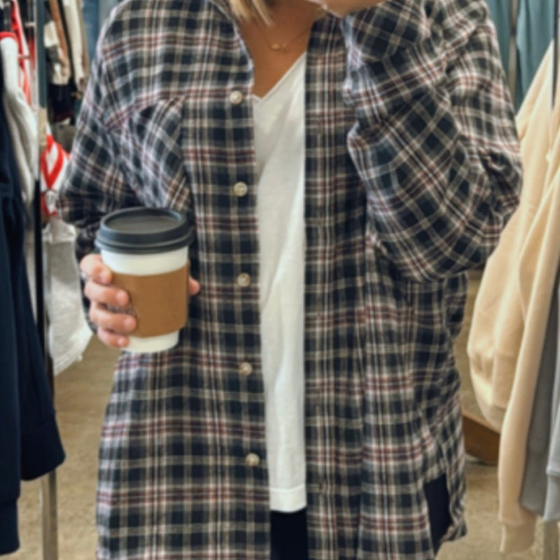 Abri Plaid Flannel Shirt