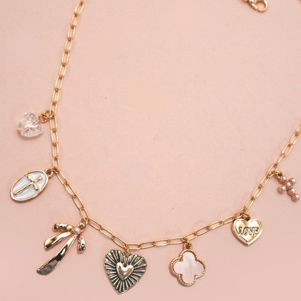 Clover Charm Necklaces