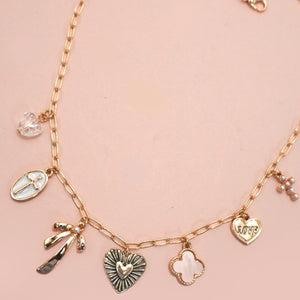 Clover Charm Necklaces
