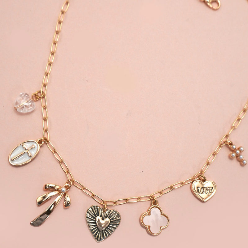 Clover Charm Necklaces