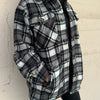 Making Time For Me Plaid Sherpa Jacket