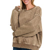 Wink Exclusive Camo Crew Neck Sweatshirt