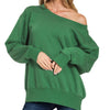 Wink Exclusive Camo Crew Neck Sweatshirt