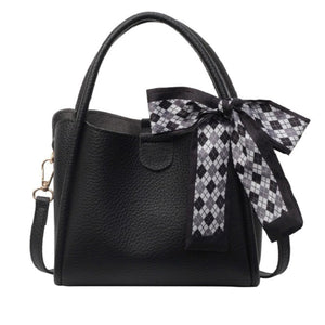 Hollace Crossbody Tote Bag Black