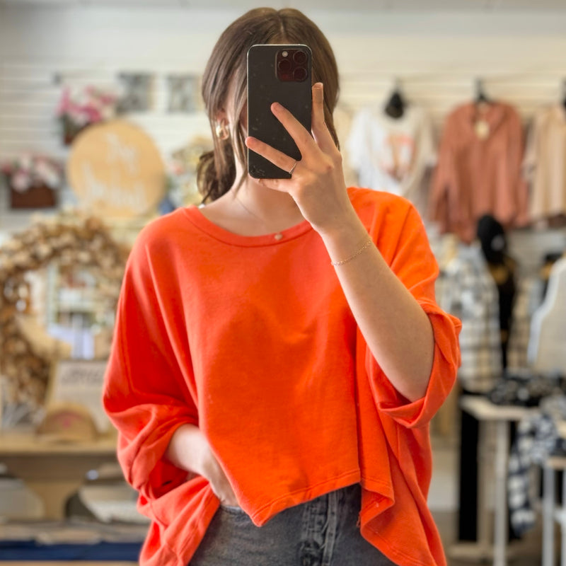 The Chrissy Top Orange