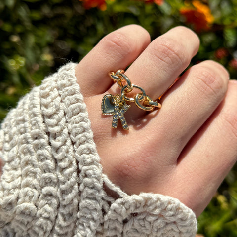 Chain Link Statement Necklace Set