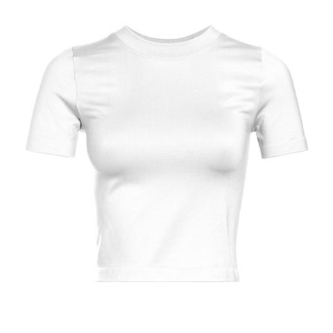 Get Up And Go Pocket Tee White