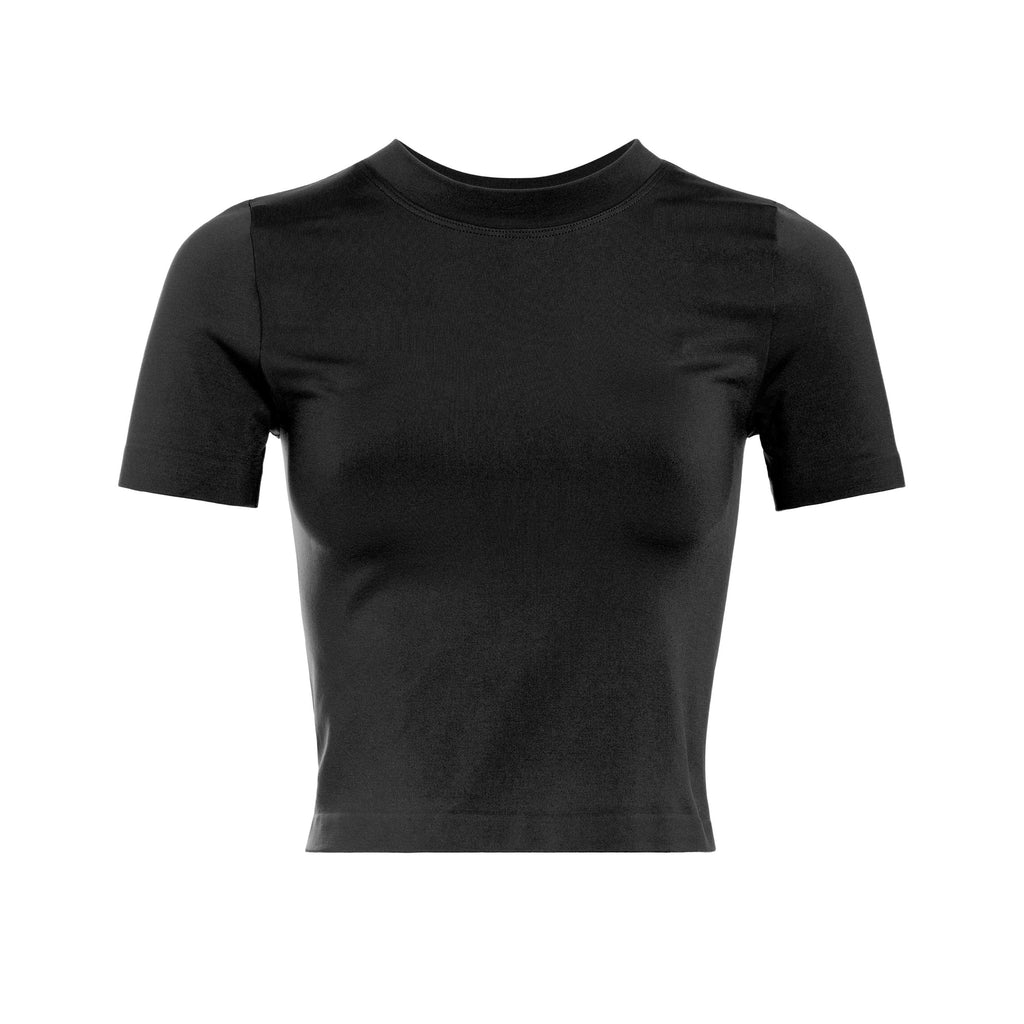 Trendsetter Thick Banded Top Black