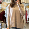 Make Your Choice Dolmen Sleeve Sweater ( 2 colors!)