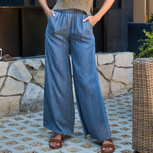 Subtle Charm Tencel Pants