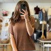 Keep Your Secrets Crochet Knit Sweater Top