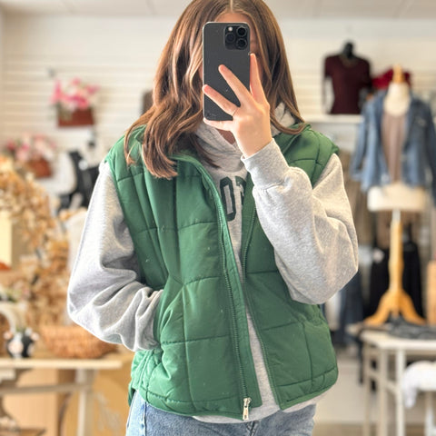 Aware Of You Hooded Denim Jacket