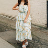 Cute On The Daily Scoop Neck Midi Dress