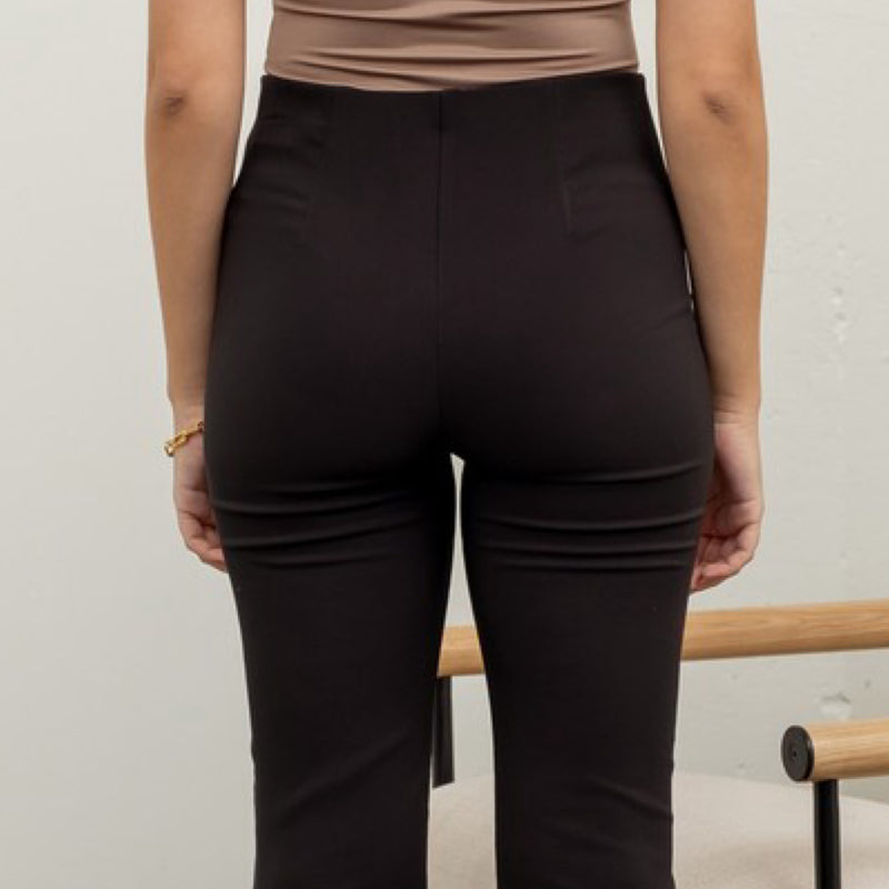 High Waisted Bell Bottom Pants