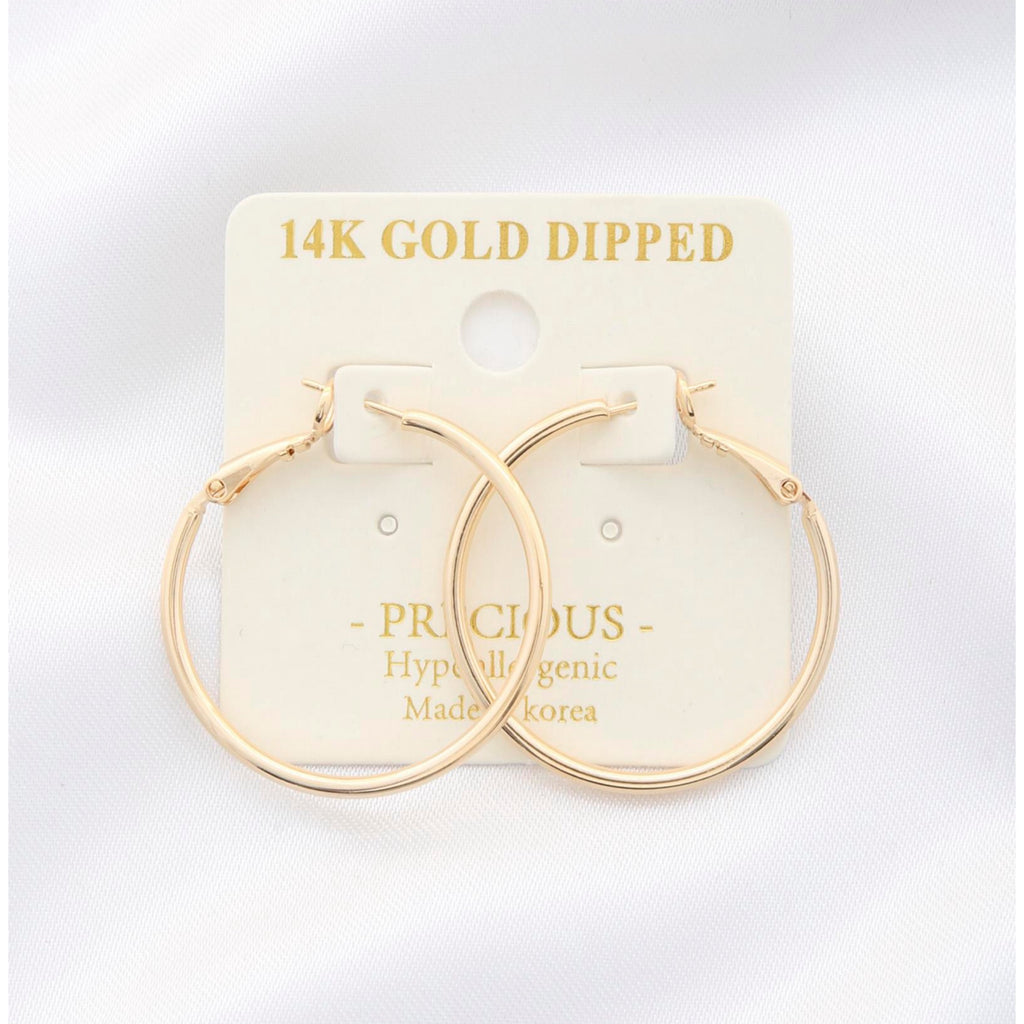 Hoop Earrings Gold