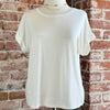Jersey Soft Double Layered Top Off White