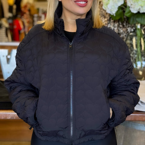 Aware Of You Hooded Denim Jacket