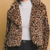 Leopard Print Blanket Scarf