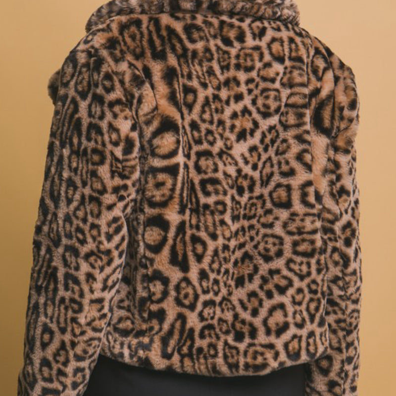 Feeling Fierce Leopard Coat