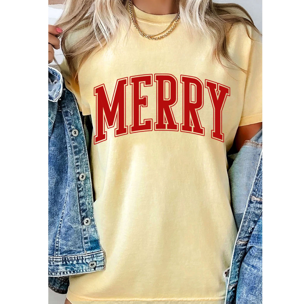 Merry Graphic Tee