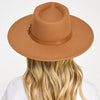 Double Belt Strap Fedora Hat