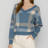 When I Go Acid Washed Sweater Rust