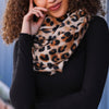 Leopard Print Blanket Scarf