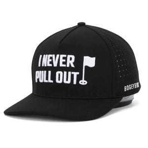 BOGEY BROS GOLF HAT - NEVER PULL OUT