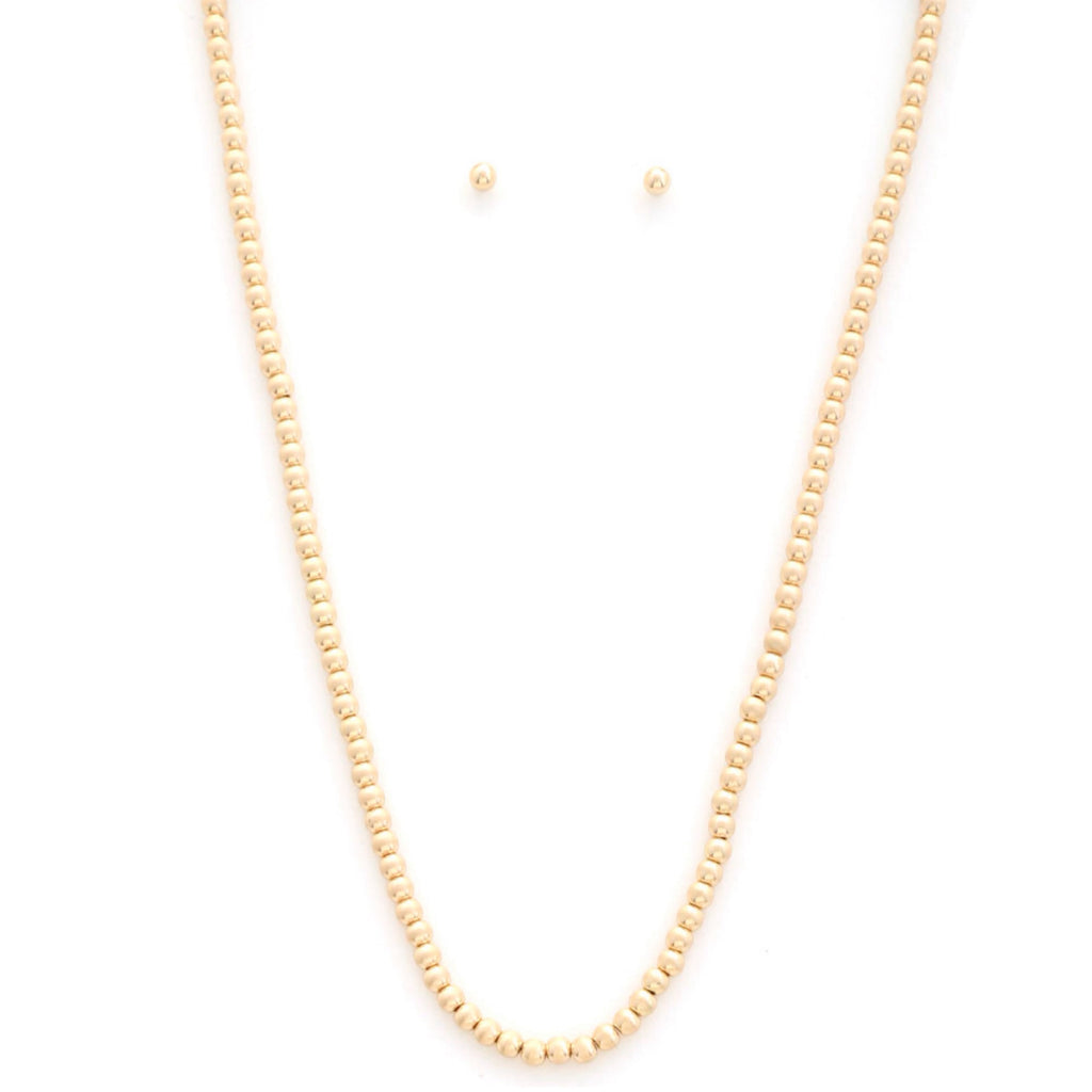 Ball Bead Necklace