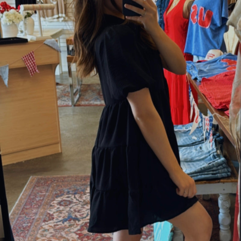 Dreaming Of Us Button Down Collard Dress
