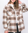 Aware Of You Hooded Denim Jacket