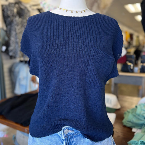 Making Memories Soft Knit Sweater Vest Top