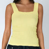 Get Going Woven Top Hunter Green