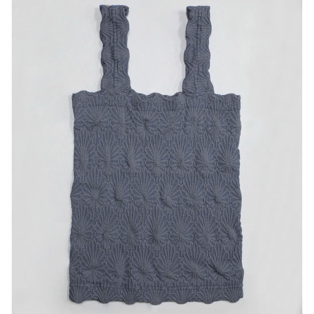 Dream Girl Two Lace Textured Top Blue
