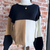 Always And Forever Open Stitch Sweater Beige