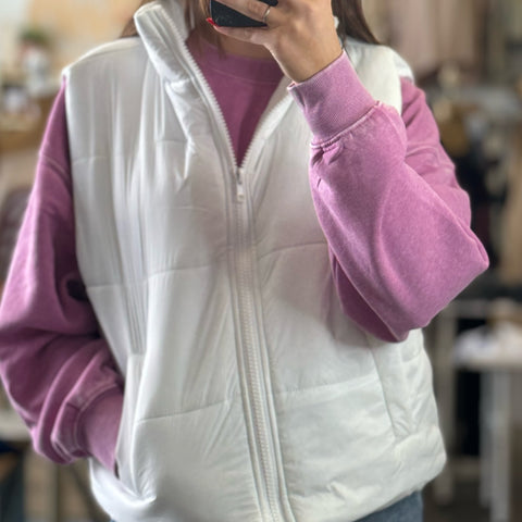 Aware Of You Hooded Denim Jacket