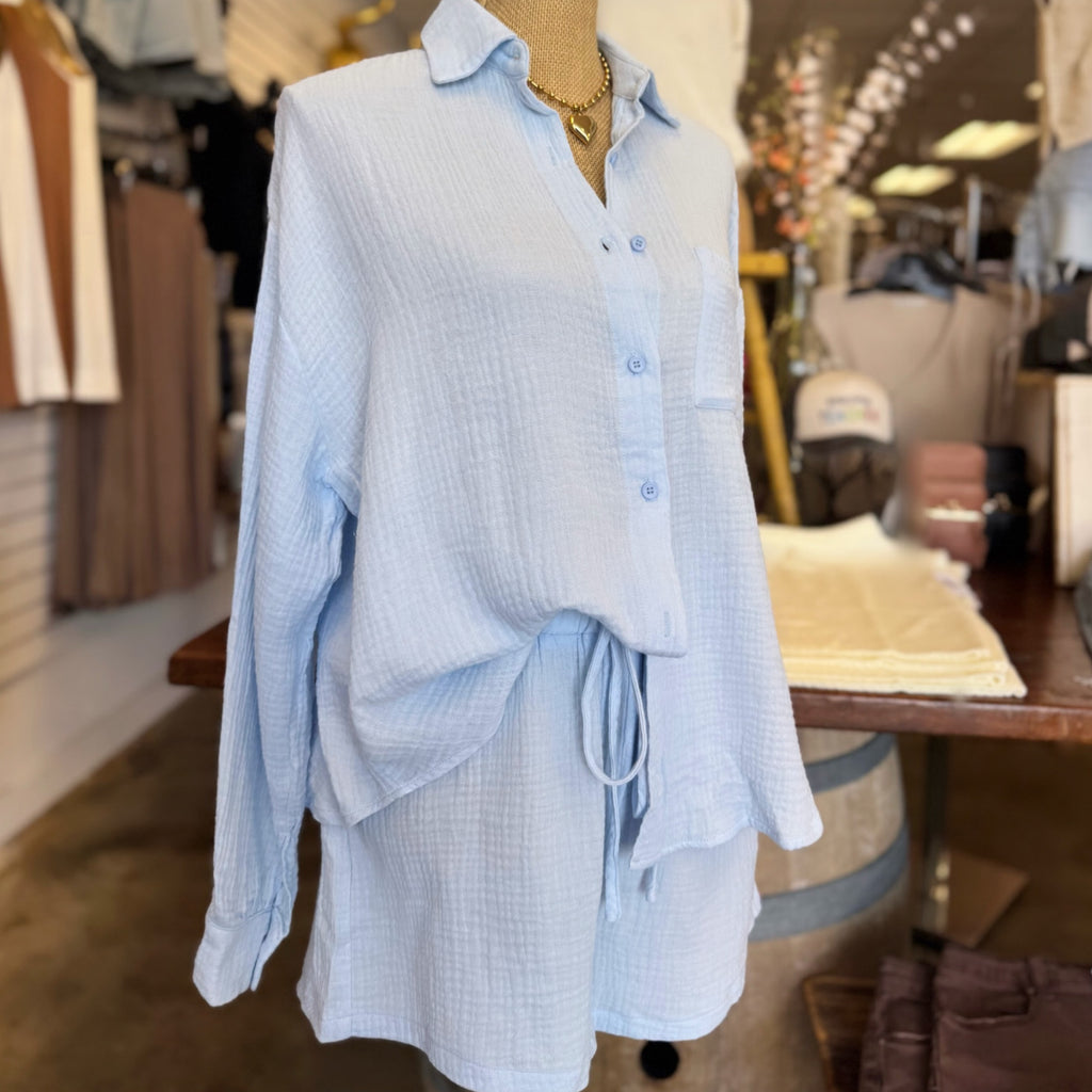 Coastal Breeze Cotton Gauze Set