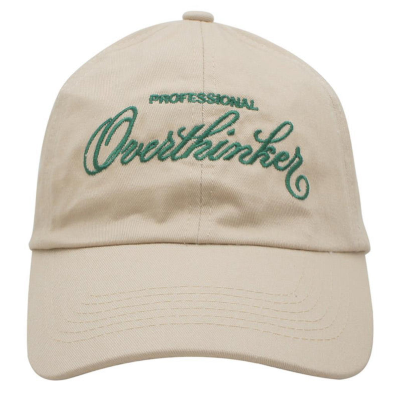 Professional Overthinker Baseball Cap Khaki
