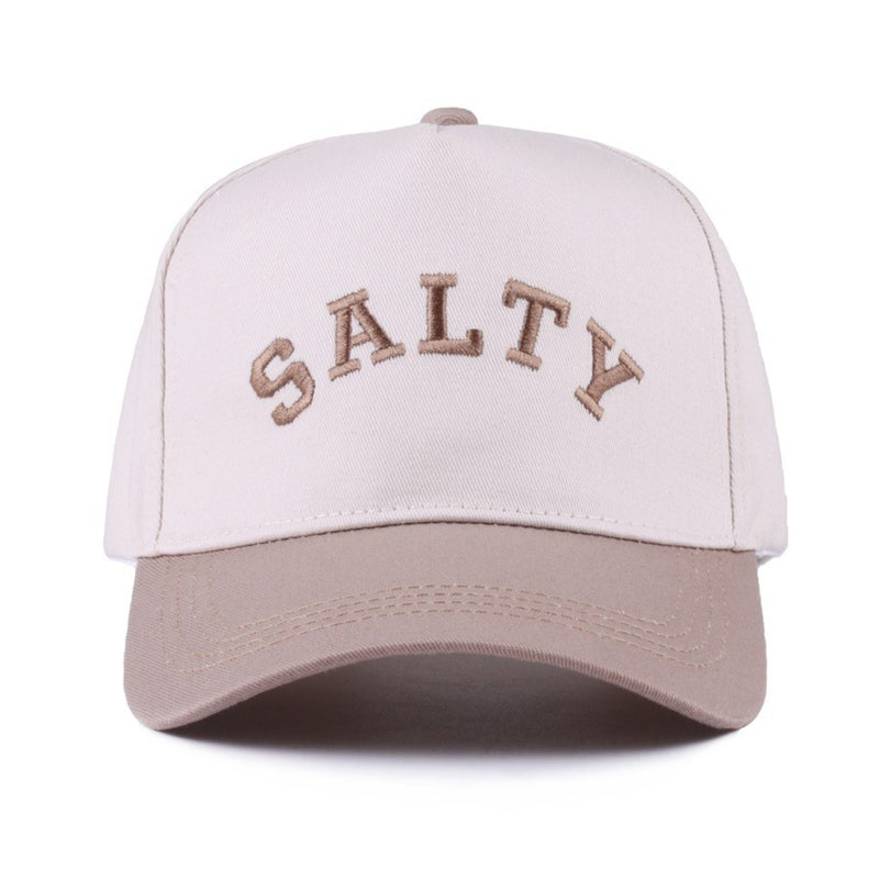 Salty Two Tone Canvas Cap Mocha