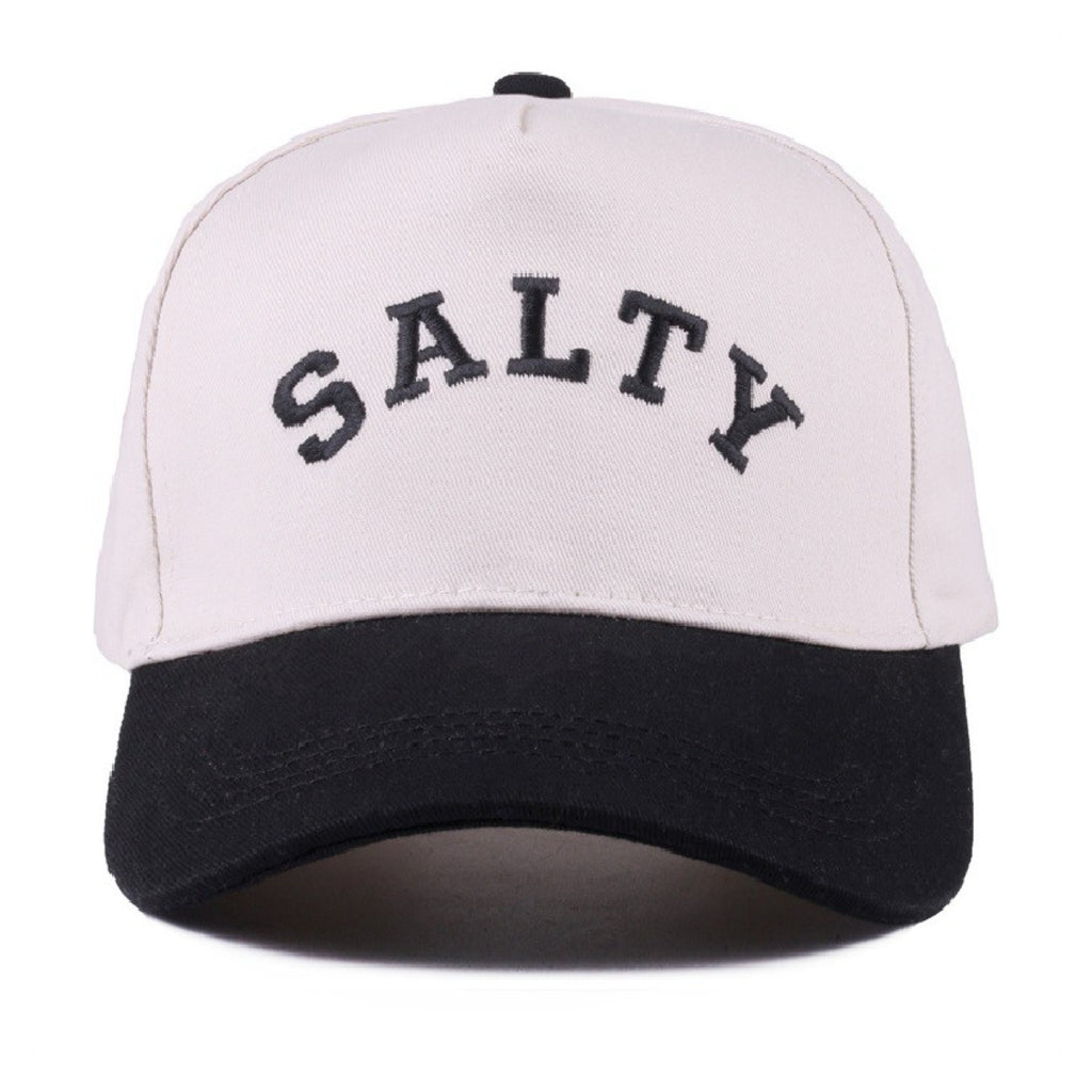 Salty Two Tone Canvas Cap Black