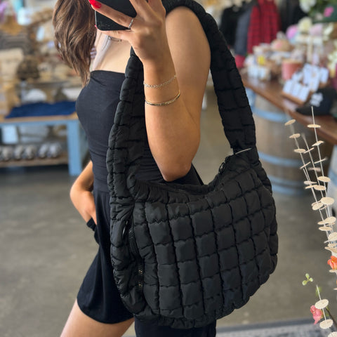 Puffer Quilted Mini Bag