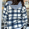 Still The Same Plaid Print Hooded Shacket ( 4 Colors!)