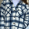 Still The Same Plaid Print Hooded Shacket ( 4 Colors!)