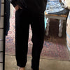 Lucky To Have You Sweatpants with Pockets Black