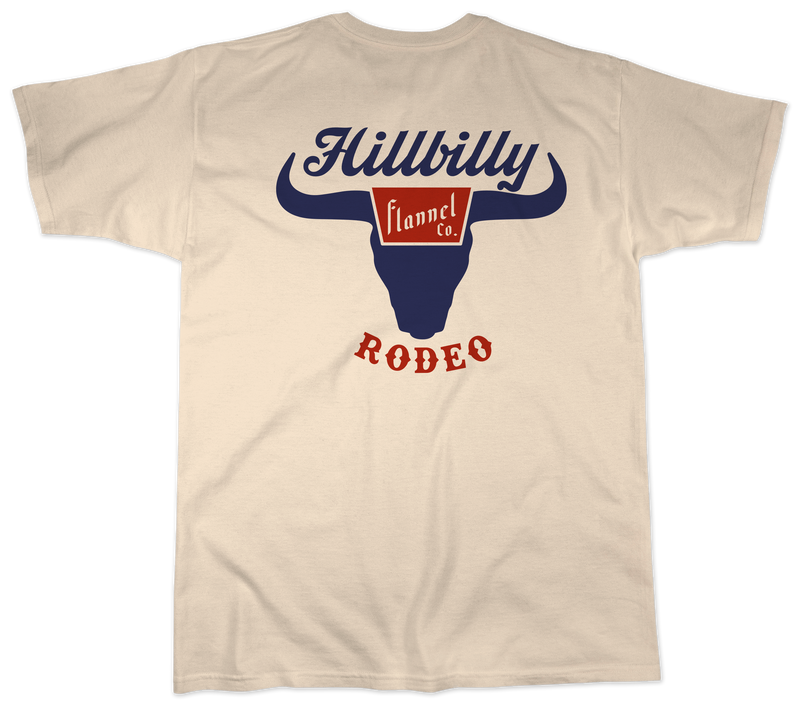 Hillbilly Flannel Rodeo Tee