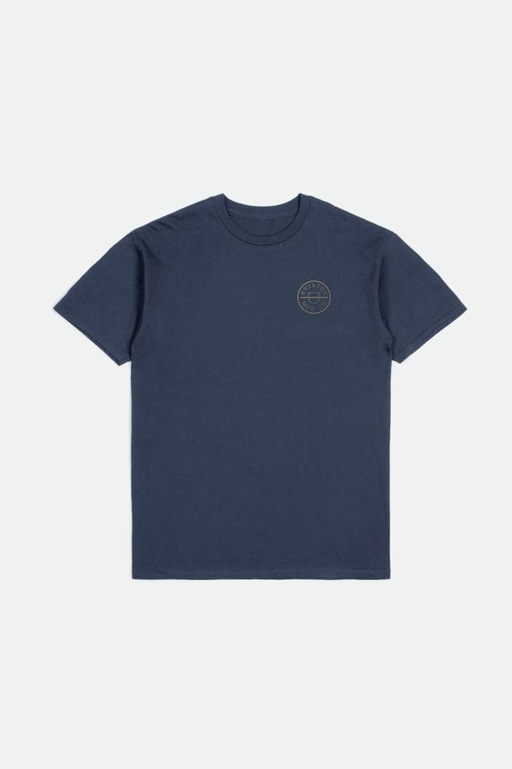 Crest ll S/S Washed Navy/Chinois Green