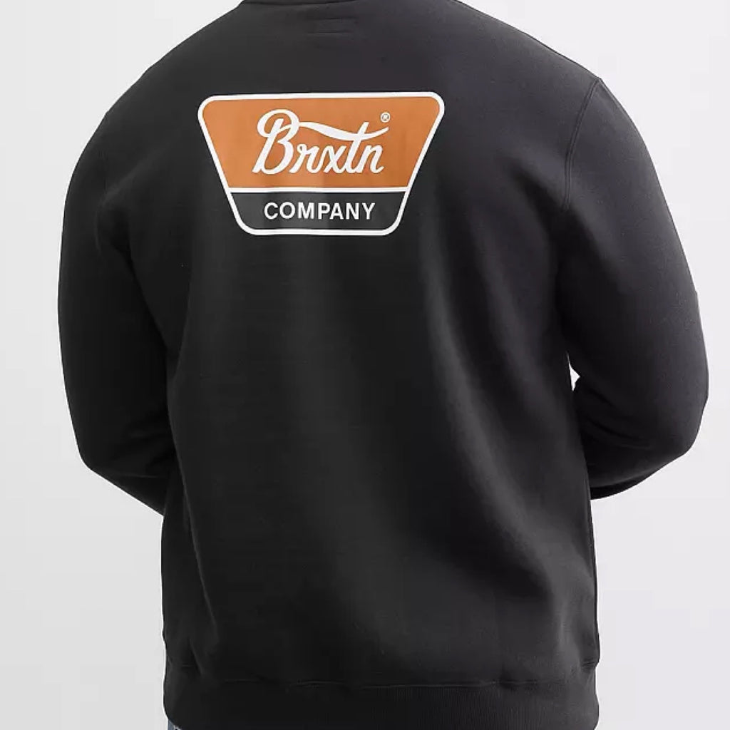 BRIXTON Linwood Crew Blk/Gb