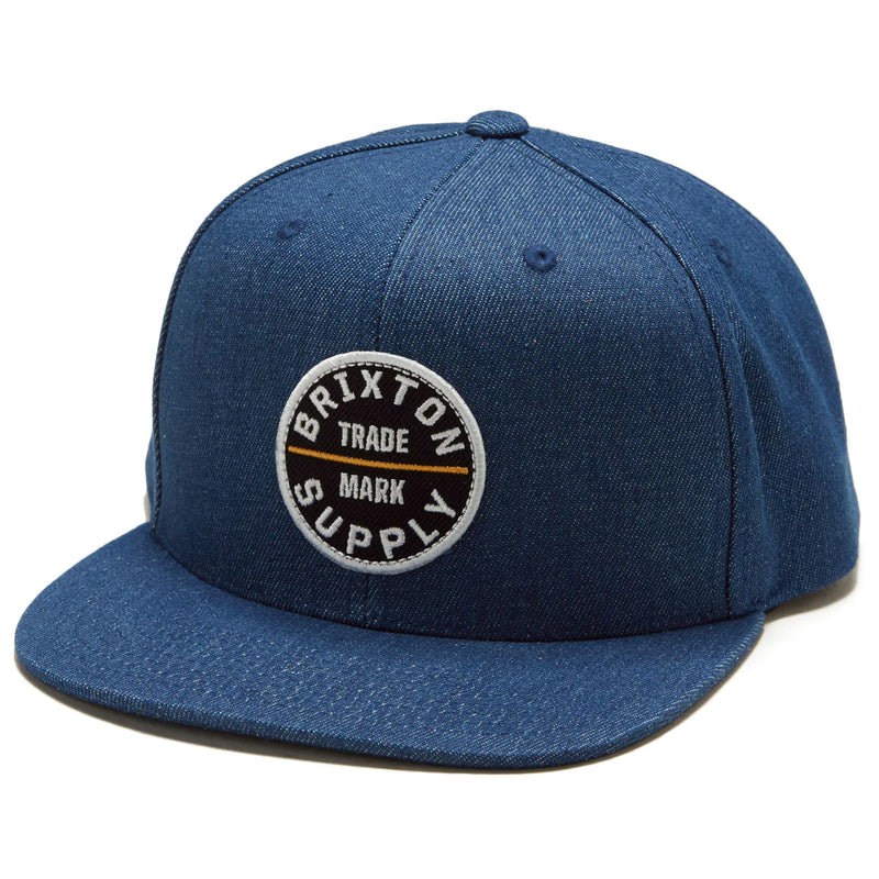Brixton Oath III Snapback Denim